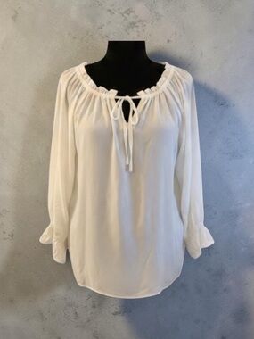White Peasant Blouse
